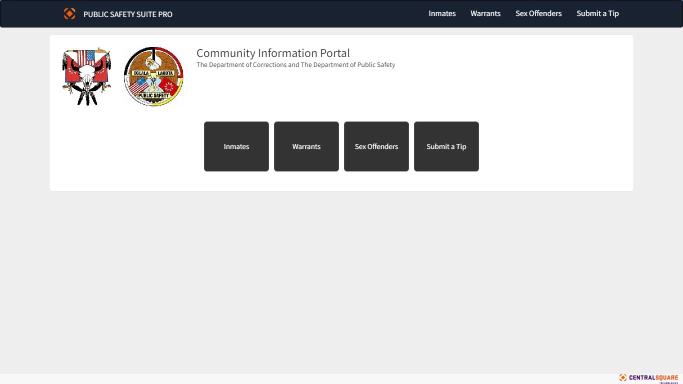 oglala-pd-sd.zuercherportal.com